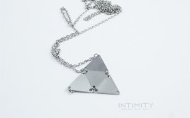 Trojúhelník - náhrdelník Malý trojúhelník