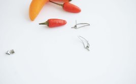 Náušnice chilli papričky